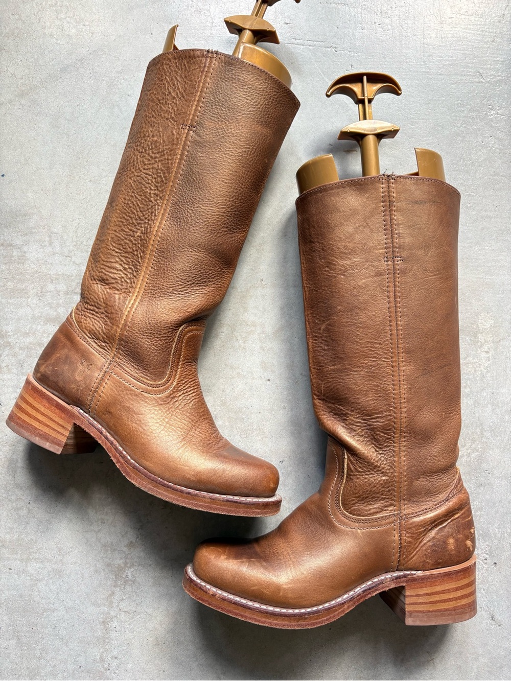 FRYE 🇺🇸 14L Campus Boots Bronzed - Picture 10 of 16